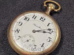 HAMILTON 992 Pocket Watch 21J GF 1913 I-8449