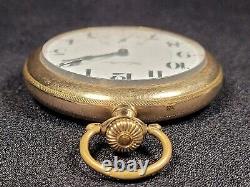 HAMILTON 992 Pocket Watch 21J GF 1913 I-8449