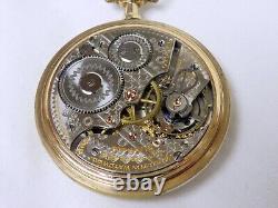 HAMILTON 992 Pocket Watch 21J GF 1913 I-8449