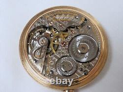 HAMILTON 992 Pocket Watch 21J GF 1913 I-8449