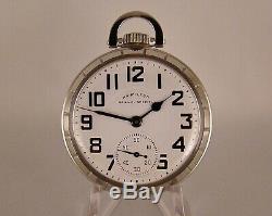 HAMILTON 992B RAILWAY SPECIAL 21j STAINLESS STEEL OPEN FACE 16s RR POCKET WATCH