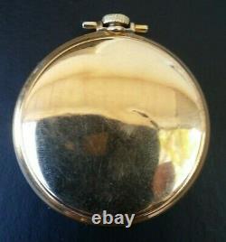 Hamilton 12s 922 23 Jewels Pocket Watch Keeps Time For Parts Or Repair