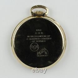 Hamilton 14k Yellow Gold Men's Pocket Watch RCA His Master's Voice