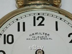 Hamilton 16 Size 23 Jewel Model 950B Pocket Watch. 159C