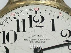 Hamilton 16 Size 950B 23 Jewel Railroad Pocket Watch. 134A