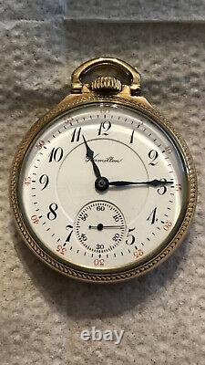 Hamilton 16 Size 972 pocket watch