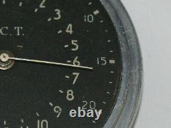 Hamilton 16 Size Model 4992B Military Hack Set Pocket Watch. 94C