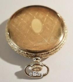 Hamilton 16S 17 jewels adj. (1922) grade 974 Montgomery Dial 14K. Gold Filled