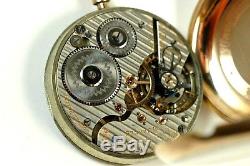 Hamilton 16S 21 Jewel 992 Railroad Pocket Watch RUNS & Nice Case and Dial