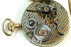 Hamilton 16S 21 Jewel 992 Railroad Pocket Watch RUNS & Nice Case and Dial
