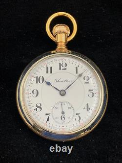 Hamilton 16s 19J 996 106 Years Old Jewelers Display Cased Near Mint Condition