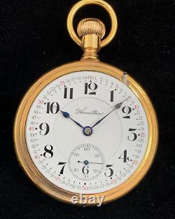 Hamilton 16s 19J 996 106 Years Old Jewelers Display Cased Near Mint Condition