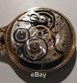 Hamilton 16s. RARE fancy dial 21 jewels 992 B. O. C. Case restored very nice