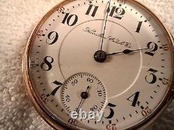 Hamilton 18 Size 17 Jewel Grade 935 Pocket Watch Salesman