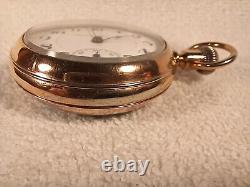 Hamilton 18 Size 17 Jewel Grade 935 Pocket Watch Salesman