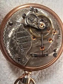 Hamilton 18 Size 17 Jewel Grade 935 Pocket Watch Salesman