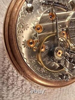 Hamilton 18 Size 17 Jewel Grade 935 Pocket Watch Salesman