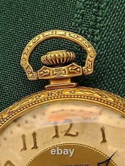 Hamilton 19 Jewel Gold Filled Pocket Watch Grade 902