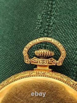 Hamilton 19 Jewel Gold Filled Pocket Watch Grade 902