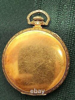 Hamilton 19 Jewel Gold Filled Pocket Watch Grade 902