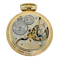 Hamilton 1913 992 Model 1 21j 16s Gold Fill Montgomery Safety Dial Pocket Watch