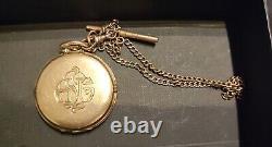 Hamilton 1930 pocket watch 14 Karats Gold Filled 918 12s 19 Jewels