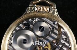 Hamilton 21 Jewel 992 Open Face Pocket Watch 10K gold filled RAILWAY Special