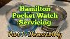Hamilton 21 Jewel Pocket Watch Service Part 1
