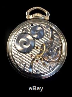 Hamilton 21J 992 16s Railroad Pocket watch M#11 Gold Filled Case Extra Near Mint