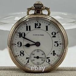 Hamilton 21J 992 5 Positions Pocket Watch