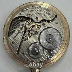 Hamilton 21J 992 5 Positions Pocket Watch