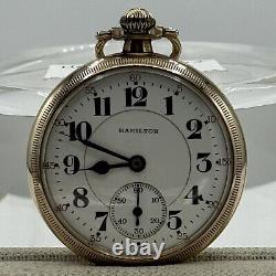 Hamilton 21J 992 5 Positions Pocket Watch