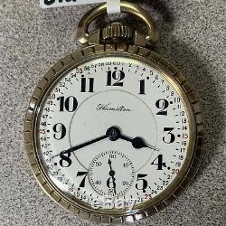 Hamilton 21J Model #992 Pocket Watch