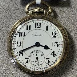 Hamilton 21J Model #992 Pocket Watch