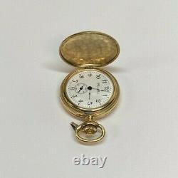Hamilton 303 Swiss 14K Gold ElectroPlated Rare Lady Pocket Watch
