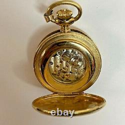 Hamilton 303 Swiss 14K Gold ElectroPlated Rare Lady Pocket Watch