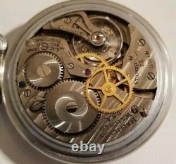 Hamilton 4992B, 16S. 21 jewel adj (1941-42) G. C. T. Military 24 hour pocket watch