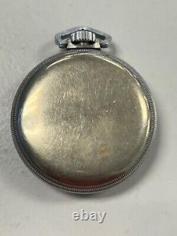 Hamilton 4992B 16S 22 Jewel 1941 U. S. GOVT Military 24 Hour Dial Pocket Watch