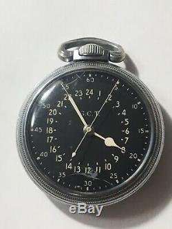 Hamilton 4992B (GCT) Navigation Master Watch Type AN5740 withMetal Canister c. 1942