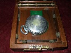 Hamilton 4992B. In Original Wooden Box, WWII Amazing Historical Timepiece L@@K