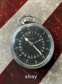 Hamilton 4992B US Military WWII AN-5740 GCT Pocket Watch, Free Shipping