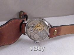Hamilton 4992b Conversion Pocket Watch With Rare Dial