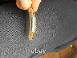 Hamilton 910 pocket watch scepter gold filled octagon case 12 size ticking
