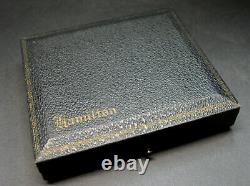 Hamilton 912 12s Pocket Watch in original box 14K gold filled case