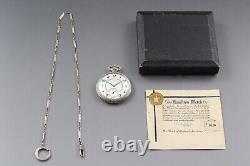 Hamilton 912 Pocket Watch 17J Model 2 14K GF From JAPAN #6569