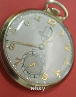 Hamilton 917 14k Solid Gold 17 Jewels 3 Positions Pocket Watch Packard Motor