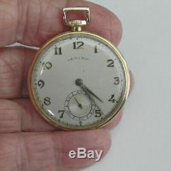 Hamilton 917 Gold Filled Pocket Watch excellent condition