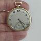 Hamilton 917 Gold Filled Pocket Watch Excellent Condition