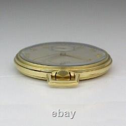 Hamilton 917 Model 1 10 Size 14K Yellow Gold Open Face Pocket Watch ca. 1942