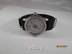 Hamilton 917 Wrist Watch Conversion Pocket Watch 4992B Stile Dial Stainless